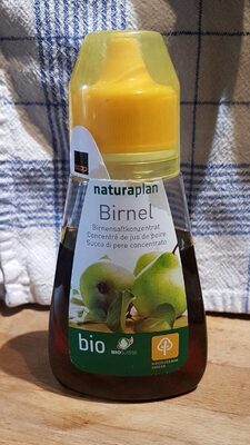 Concentré de Jus de Poire / Birnel front packaging