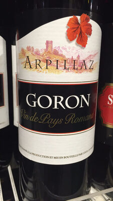Goron Arpillaz Vin de Pays Romand