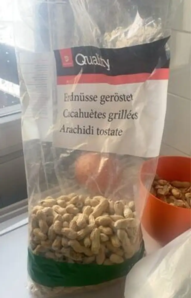 Cacahuetes grillées