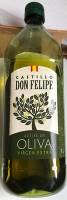 Huile d'olive front packaging