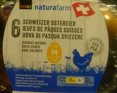 Oeufs de Pâques front packaging