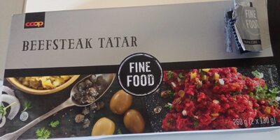 Beefsteak tartar front packaging
