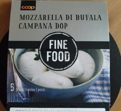 Mozzarella di bufala campana dop