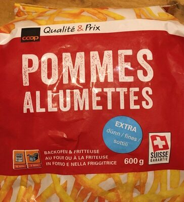 Pommes allumettes front packaging