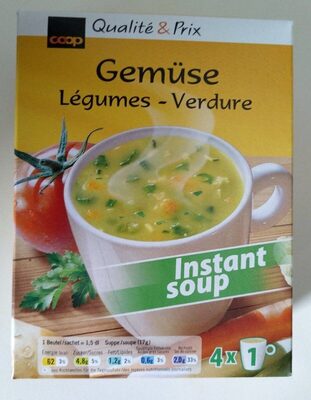 Coop Instant Soup Gemüse