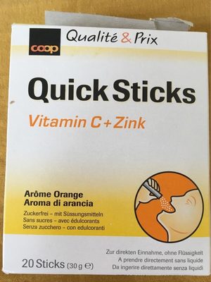 Quick Sticks front packaging