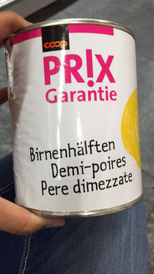 Demi-poires front packaging