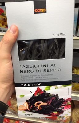 Tagliolini With Black Cuttlefish