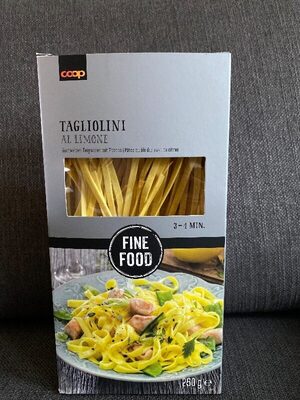 Durum wheat pasta with lemon