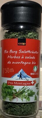 Herbes à salade de montagne bio front packaging