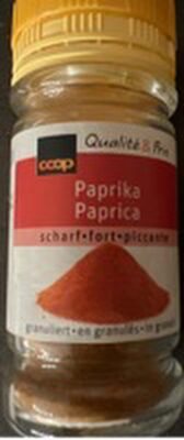 Paprika front packaging