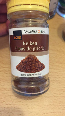 Clous de girofle, moulu front packaging