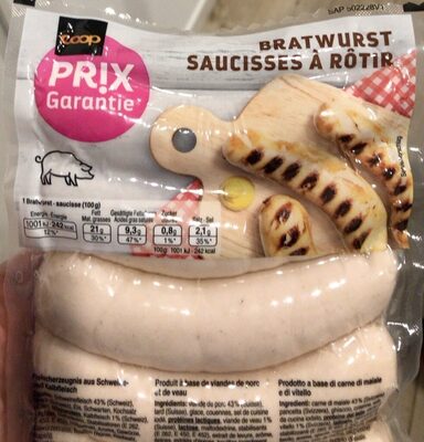 Bratwurst front packaging