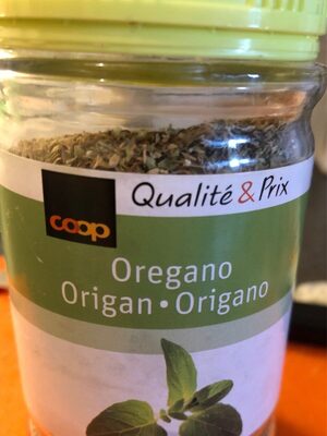 Origan front packaging