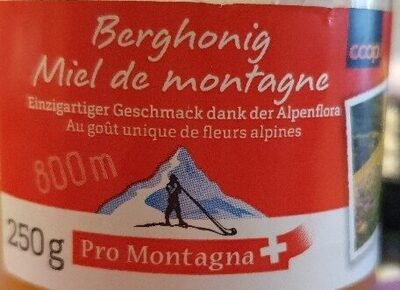 Berghonig front packaging