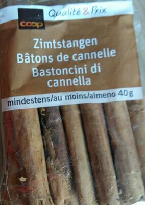 Bâtons de cannelle