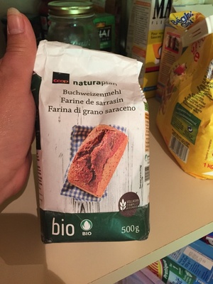 Farrine de sarrasin front packaging