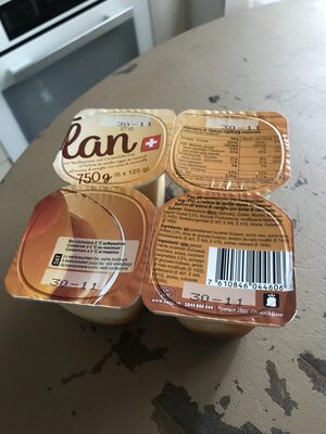Flan à l'arôme de vanille nappé de caramel front packaging