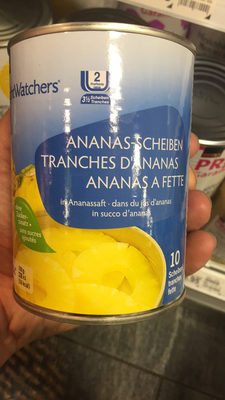 Weigth Watchers : Tranches d'Ananas