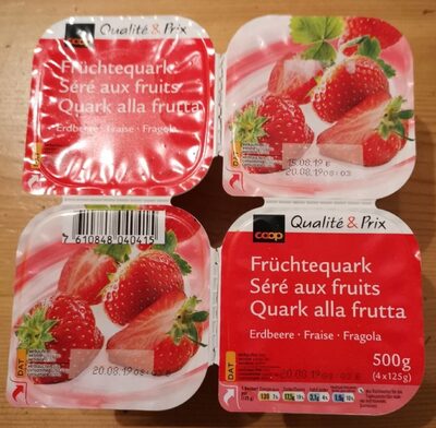 Séré aux fruits - fraises