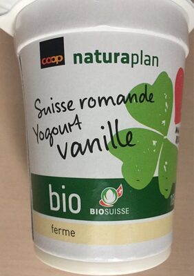 Yogurt with vanilla from French-speaking Switzerland