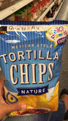 Qualité & Prix  Mexican Style Tortilla Chips Natural