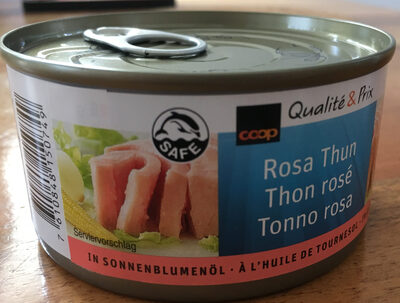 Thon rosé à l'huile de tournesol