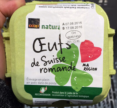 Oeufs de Suisse romande
