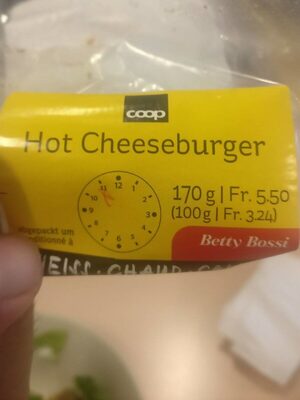 Hot cheesburger