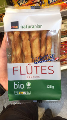 Naturaplan - Flûtes Gruyère front packaging