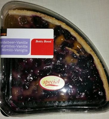 Tarte Myrtilles Vanille