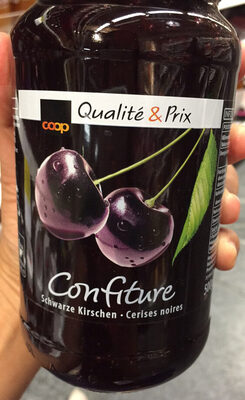 Confiture Schwarze Kirschen