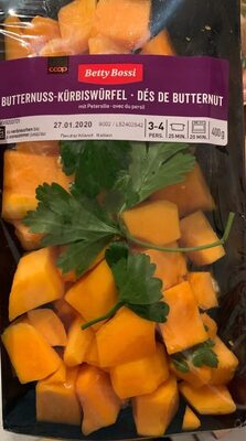 Dés de butternut