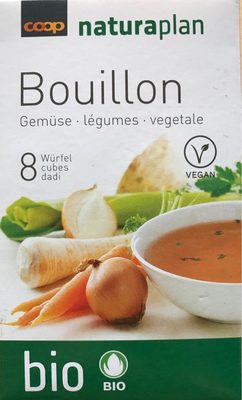 Bouillon légumes front packaging