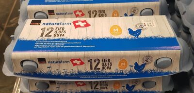 12 oeufs naturafarm front packaging
