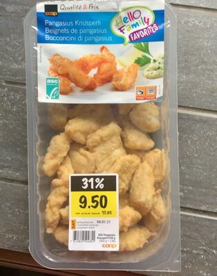 Beignets de pangasius