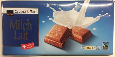 Coop Qualité & Prix Milch Schokolade Fairtrade Max Havelaar