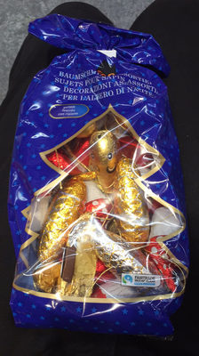 Sujets pour sapin assortis fourrés