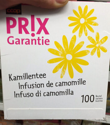 Infusion de camomille