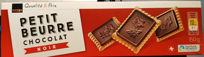Qualité & Prix Petit Beurre Chocolat Noir front packaging
