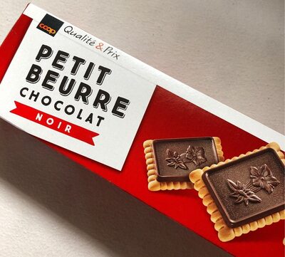 Petit beurre chocolat noir