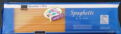 Spaghetti Teigwaren aus Hartweizengre front packaging