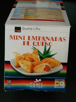 Mini empanadas de queso