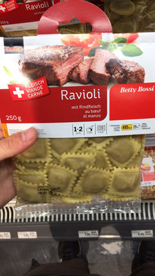 Ravioli au boeuf