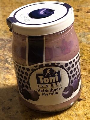 Toni Jogurt myrtille front packaging