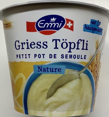 Petit Pot de semoule Nature