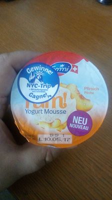 Yum Yogurt Mousse Pêche