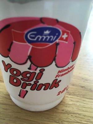 Yogi drink raspberry front packaging