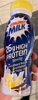 Energy milk vanilla