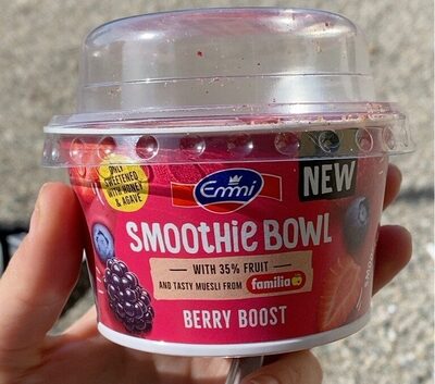 Smoothie bowl front packaging